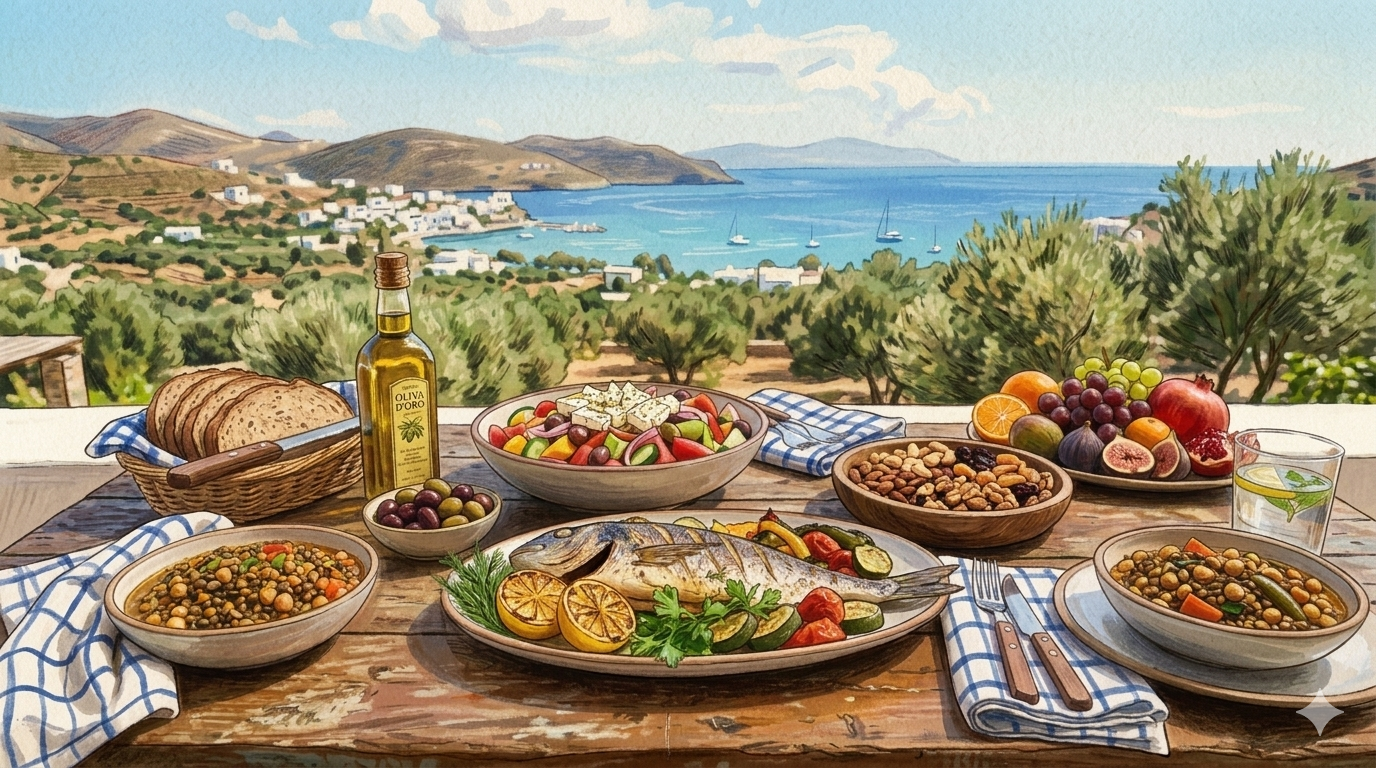 Dieta Mediterranea: La Guida Completa per un'Alimentazione Sana