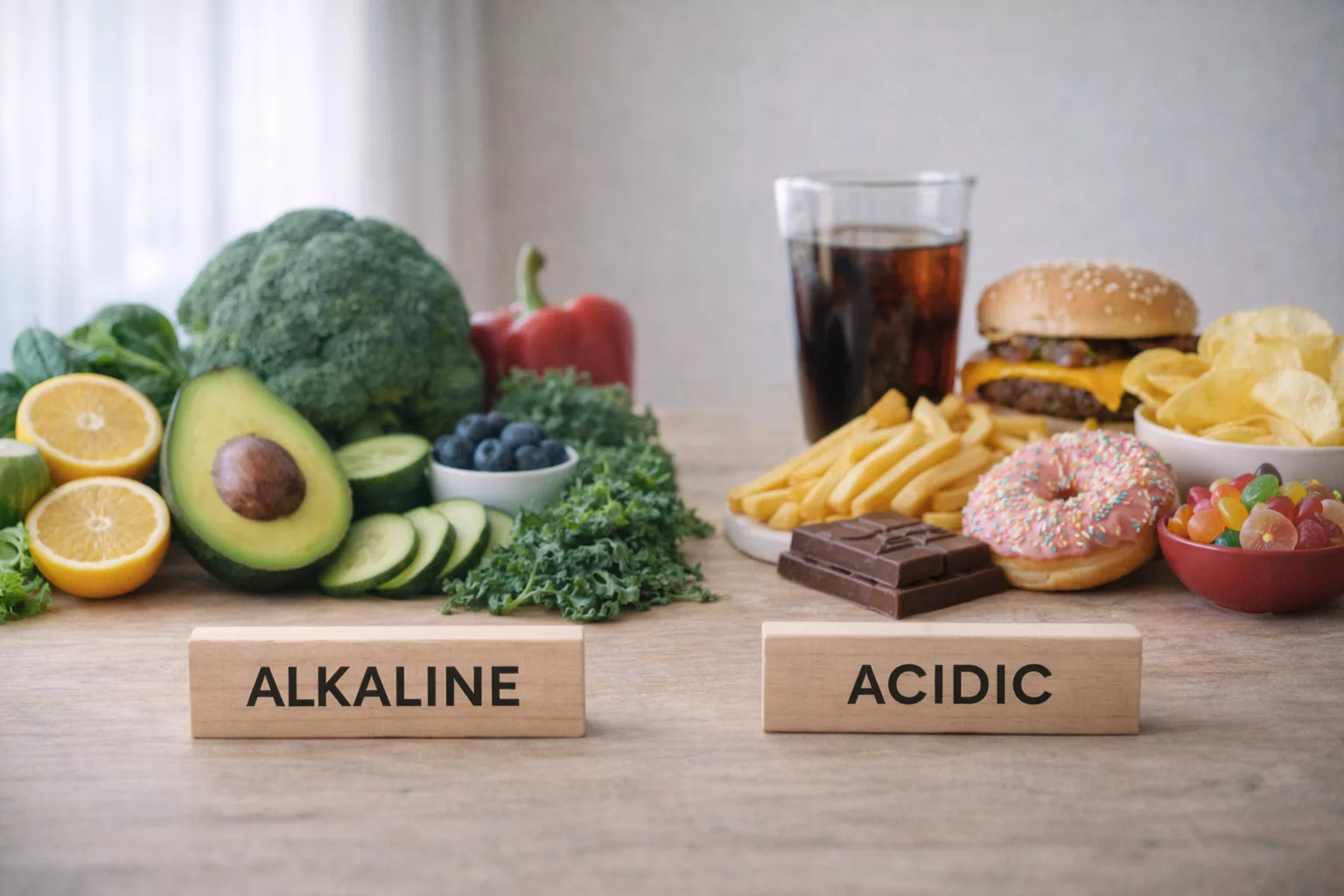 Cibi Alcalinizzanti vs Acidificanti: guida pratica alla scelta quotidiana
