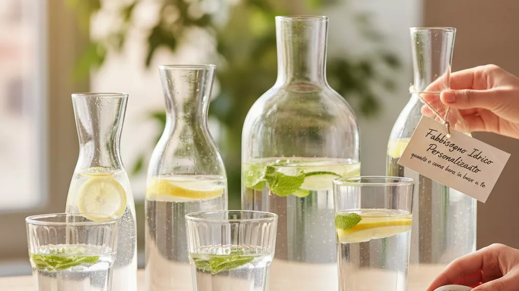 Fabbisogno Idrico Personalizzato: quanto e come bere in base a te