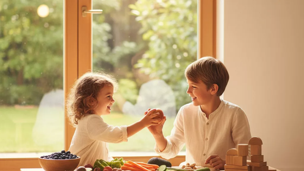 Scatti di crescita nei bambini: come supportarli con alimentazione e gioco