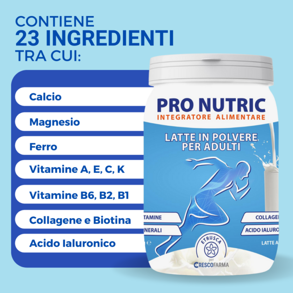 Latte in polvere per adulti